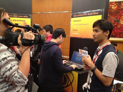 IGF China 2012 職業(yè)組較佳游戲獲獎?wù)呓邮苡螒蝻L(fēng)云采訪